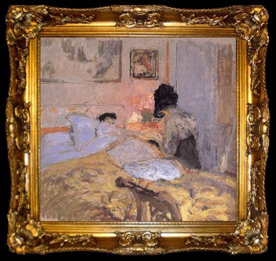 framed  Edouard Vuillard Nail Beautification Division, ta009-2